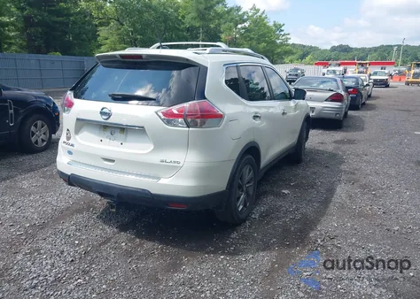 2016 Nissan Rogue Sl z USA, uszkodzony, nr VIN KNMAT2MV0GP729243
